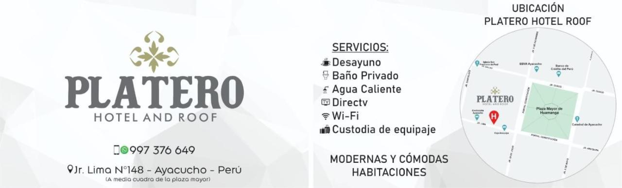 Platero Hotel Ayacucho Eksteriør bilde