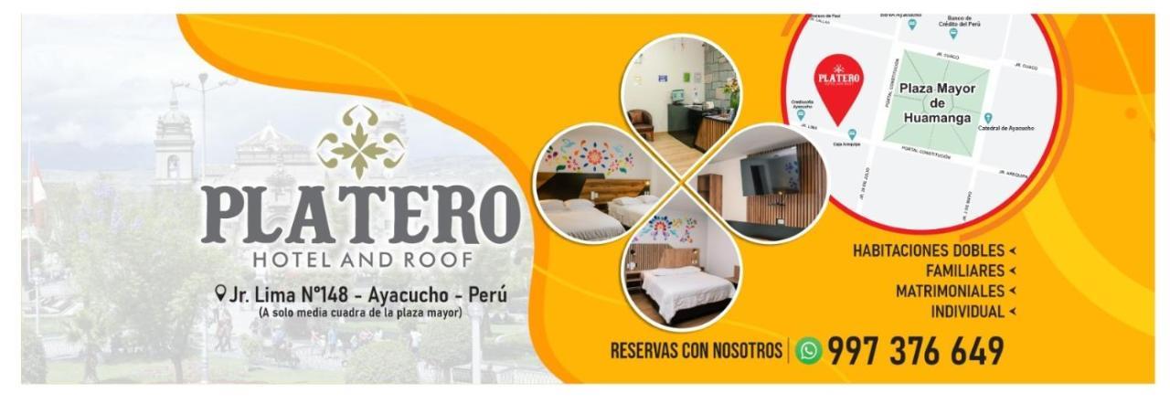 Platero Hotel Ayacucho Eksteriør bilde